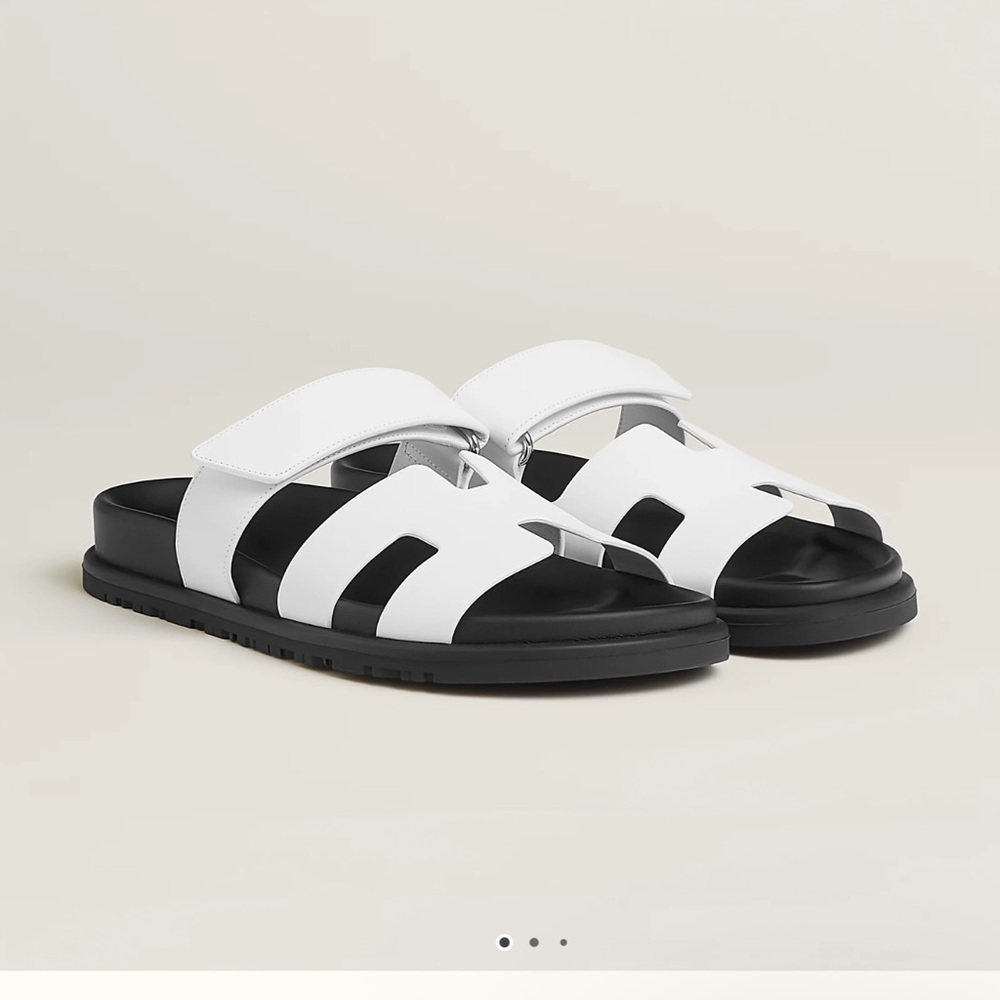 Hermes Chypre Sandal - Blanc